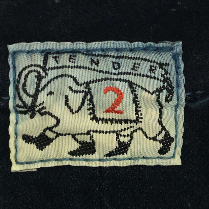 TENDER CO / テンダー 起毛デニム フォールドポケットジャケット カバーオール