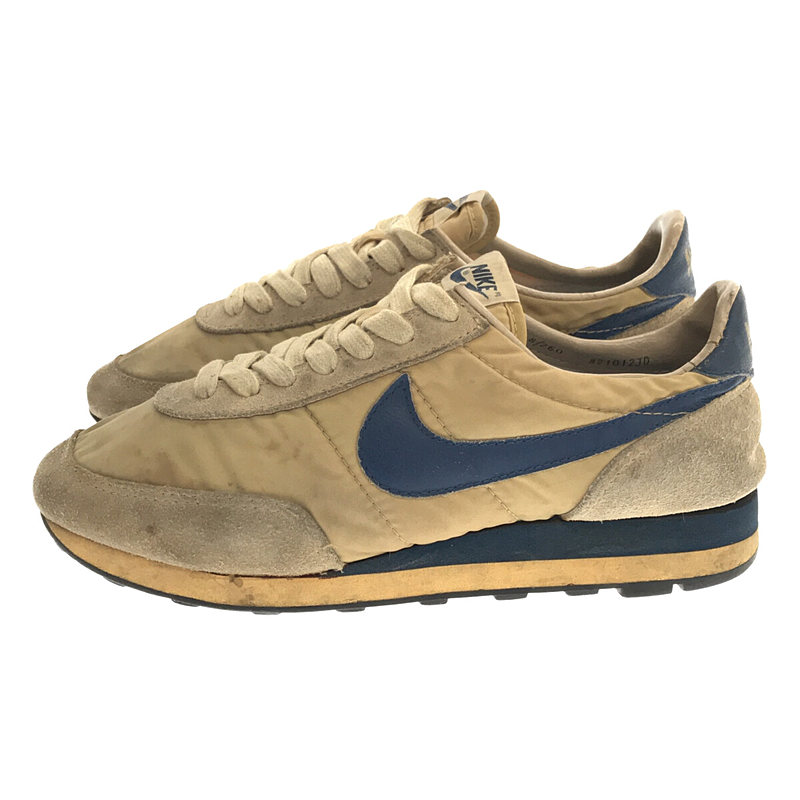 NIKE / ナイキ VINTAGE ワッフル ナイロン レザー切替 ローカットスニーカー