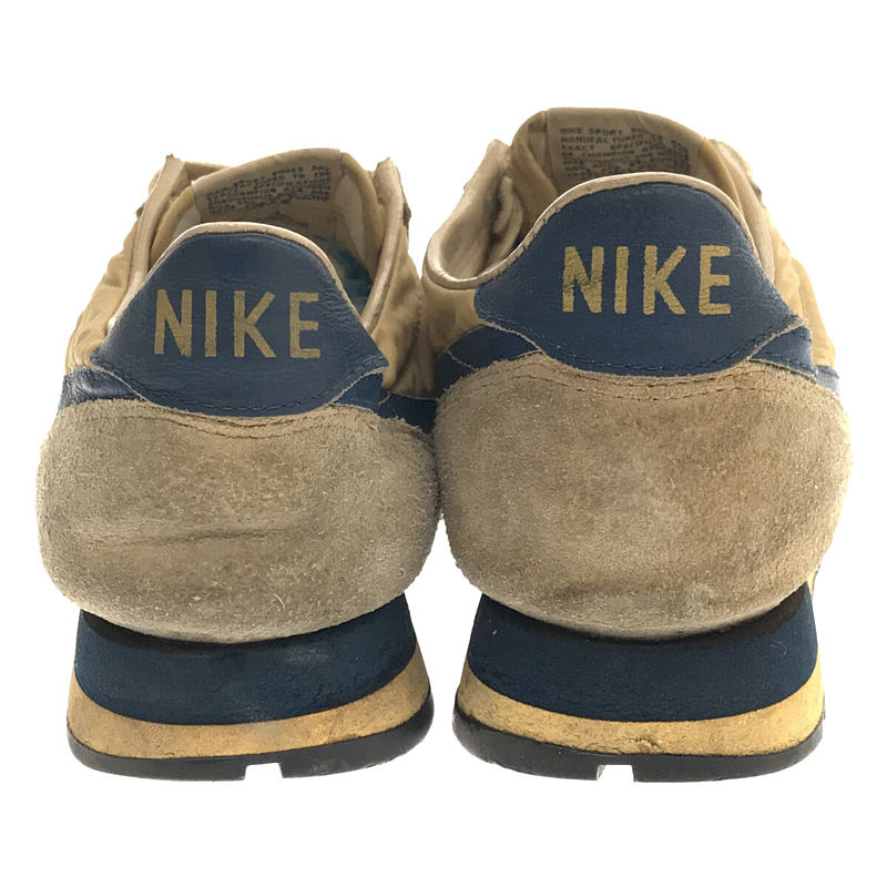 NIKE / ナイキ VINTAGE ワッフル ナイロン レザー切替 ローカットスニーカー