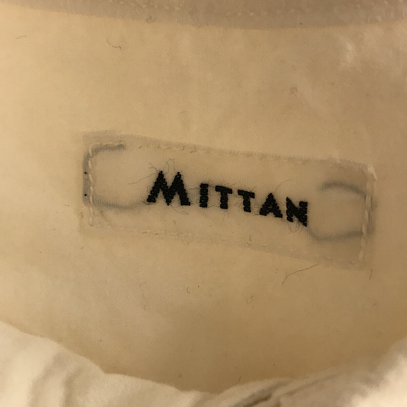 MITTAN / ミッタン コットン カラーシャツ