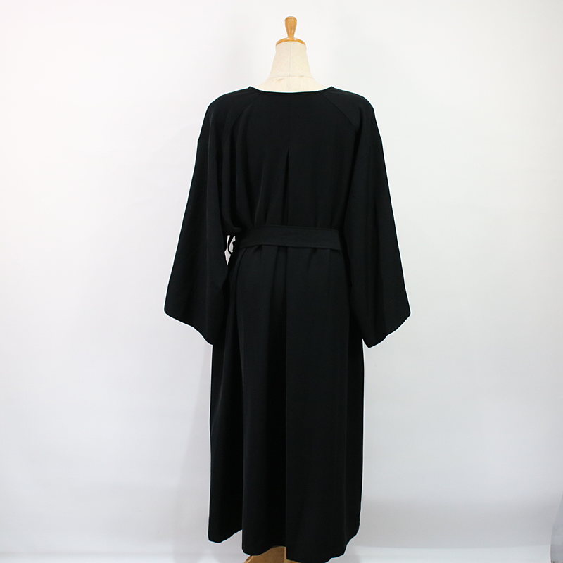 foufou / フーフー THE DRESS #07 drape v neck dress ドレープVネックドレスワンピース