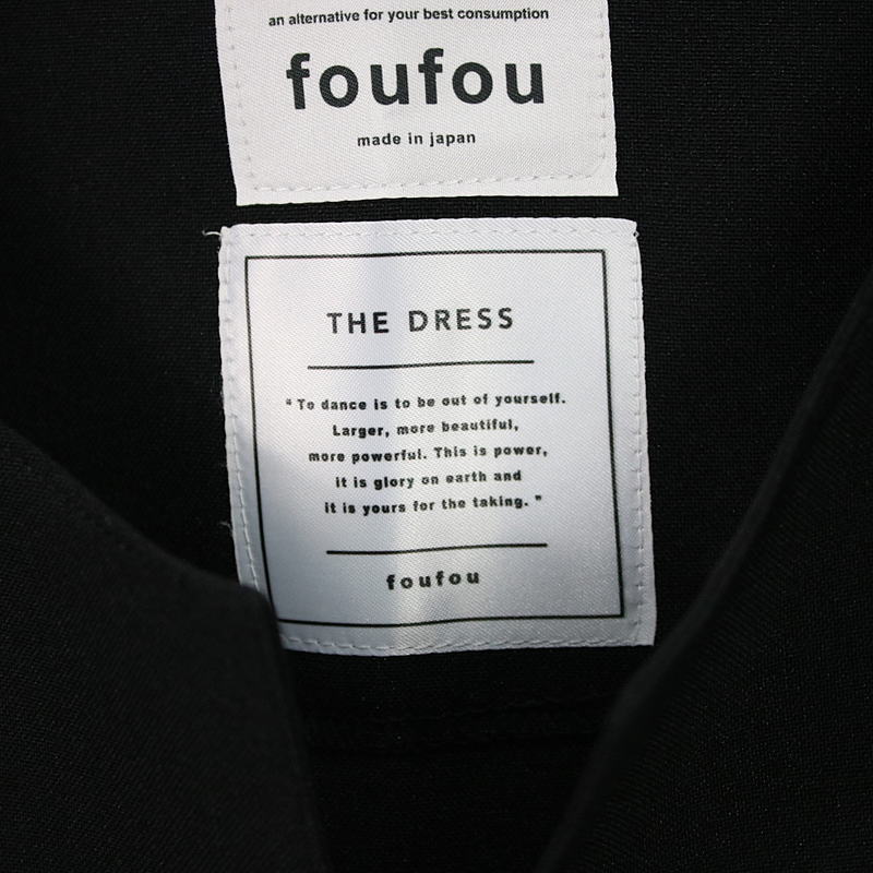 foufou / フーフー THE DRESS #08 tender blouse テンダーブラウス