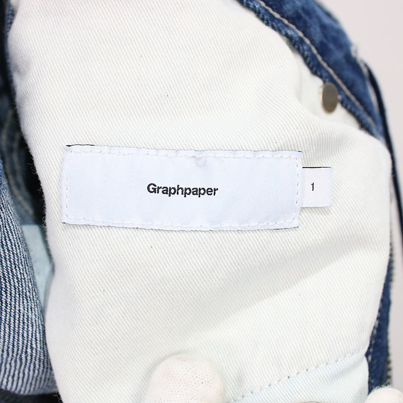 Graphpaper / グラフペーパー Denim Five Pocket Pants ウォッシュデニムパンツ