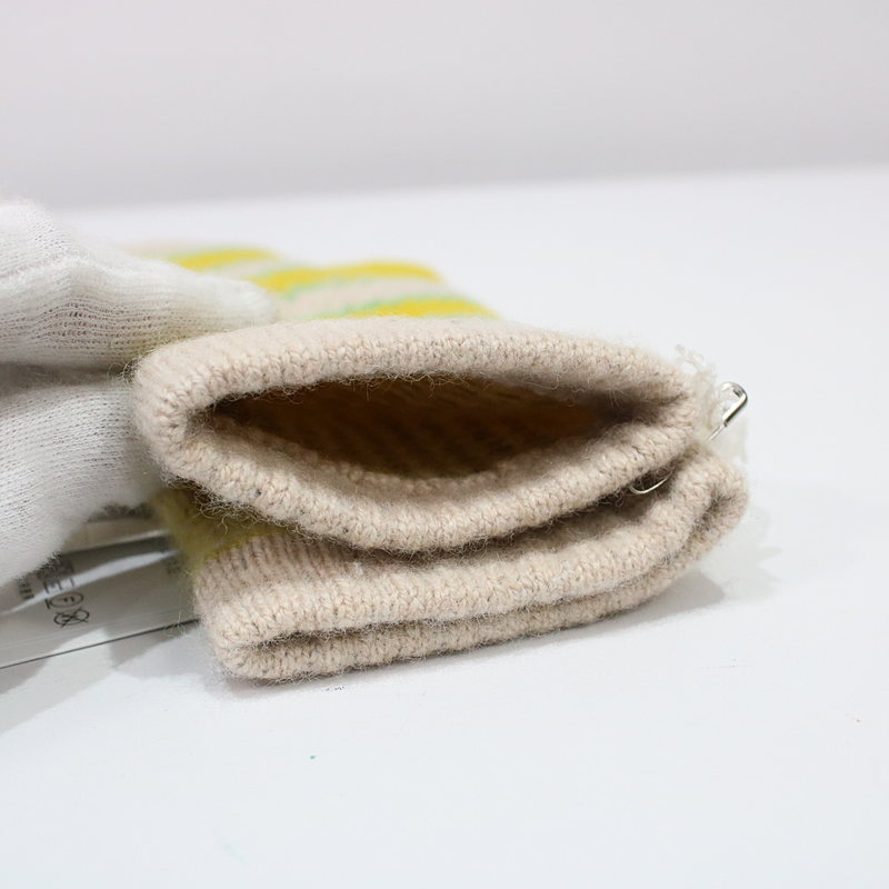 ×hikaru noguchi / tuck stitch open mittens ミトン手袋mina perhonen / ミナペルホネン