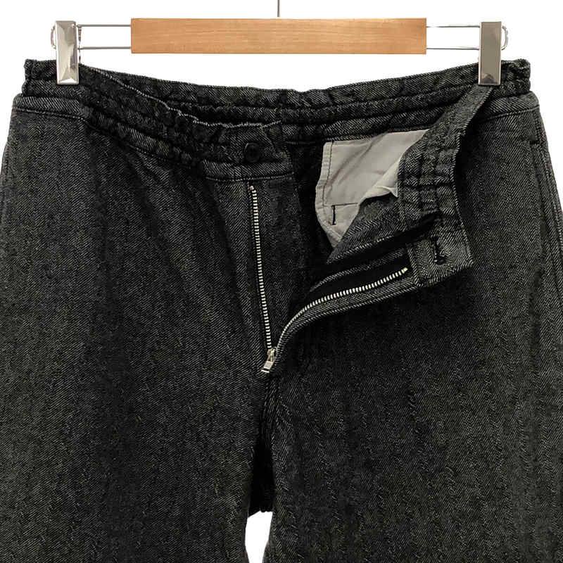 COMME des GARCONS HOMME DEUX / コムデギャルソンオムドゥ ウールツイード ヘリンボーン スラックスパンツ