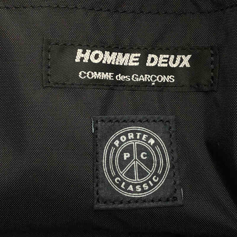 PORTER CLASSIC / ポータークラシック × COMME des GARCONS HOMME DEUX / コムデギャルソンオムドゥ 別注 2way ニュートン ブリーフケース ショルダーバッグ