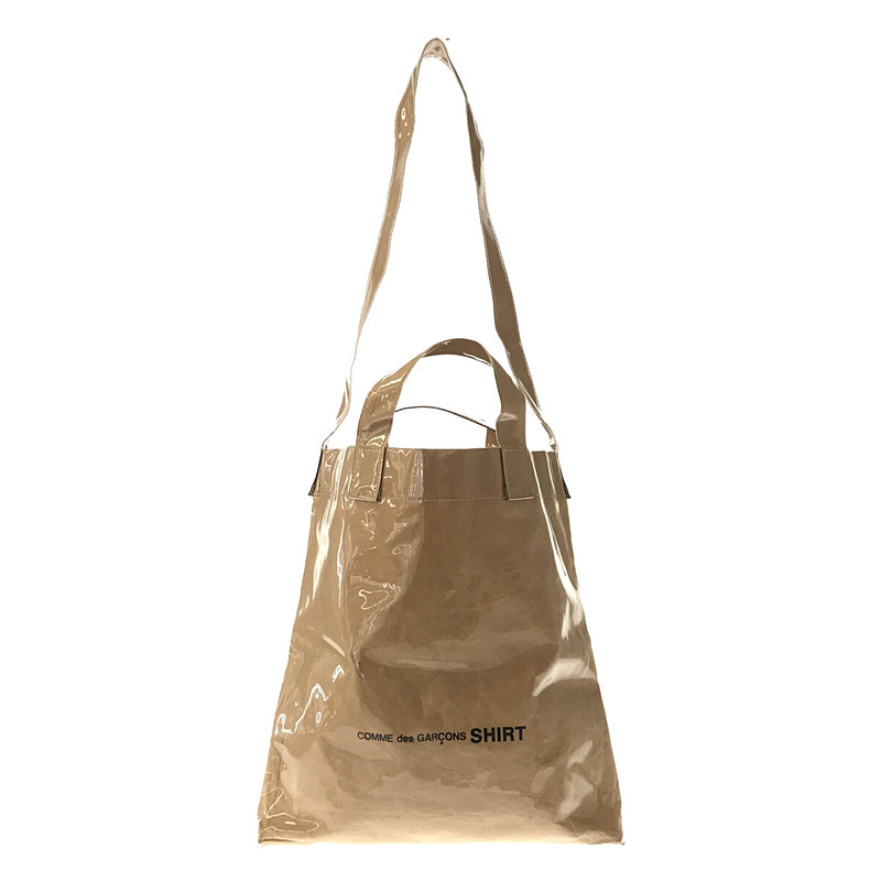 2way PVC PAPER BAG ペーパー ショルダートートバッグ | ブランド古着