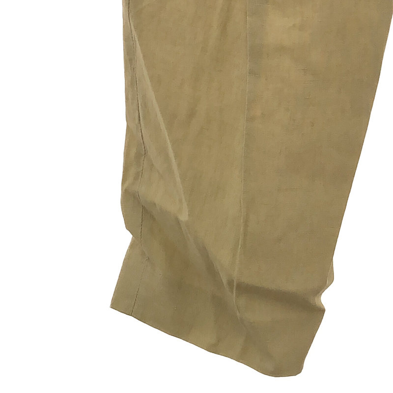 Acne Studios / アクネストゥディオズ リネン 2タック スラックスパンツ