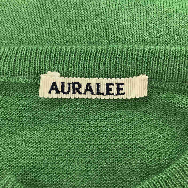 AURALEE / オーラリー CASHMERE HARD TWIST KNIT CARDIGAN