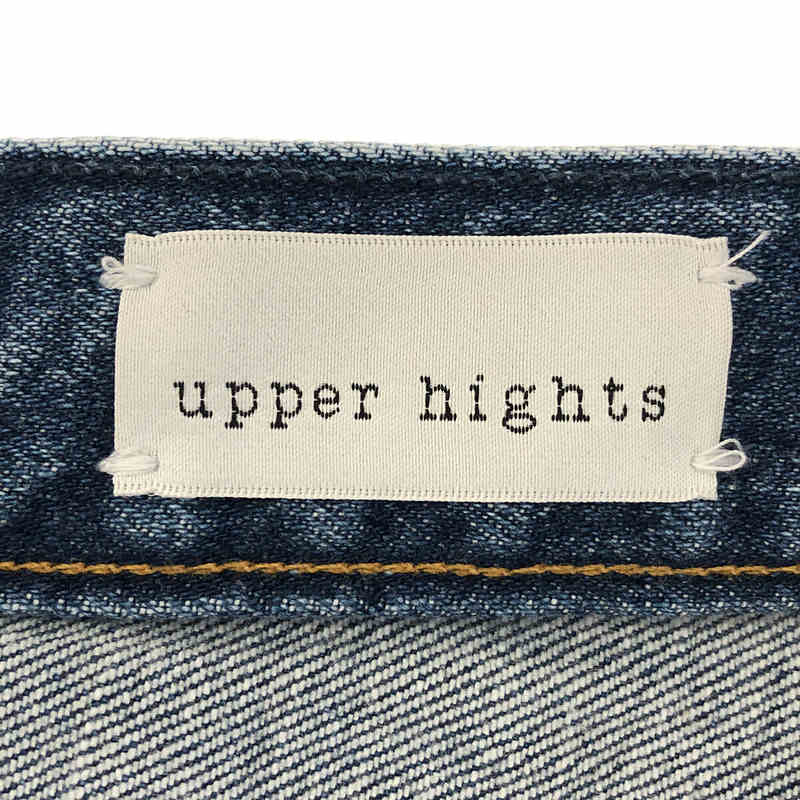 upper hights / アッパーハイツ THE BIRKIN カットオフ フレア デニムパンツ