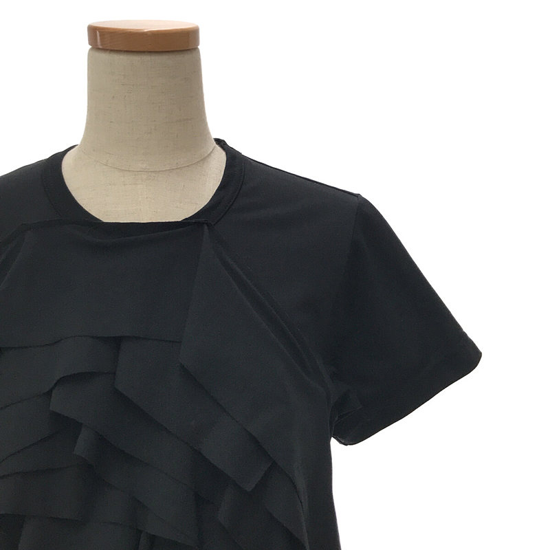 COMME des GARCONS / コムデギャルソン Roses & Blood / 薔薇と血 ポリエステル フリル カットソー