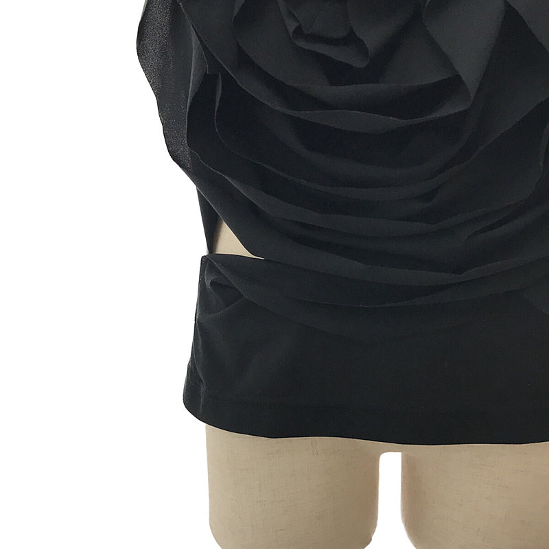 COMME des GARCONS / コムデギャルソン Roses & Blood / 薔薇と血 ポリエステル フリル カットソー