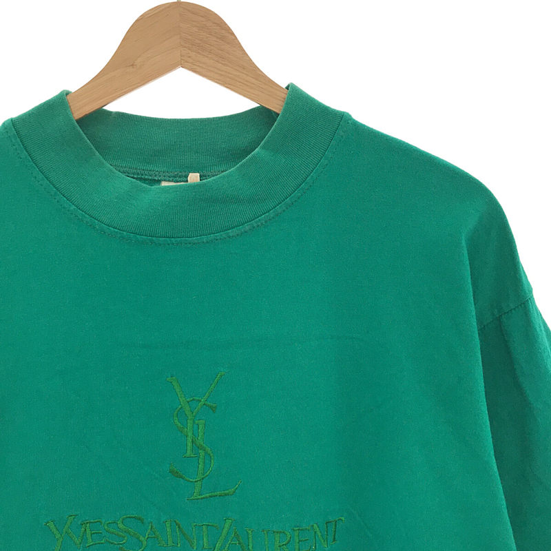 YVES SAINT LAURENT / イヴサンローラン 刺繍ロゴ Tシャツ