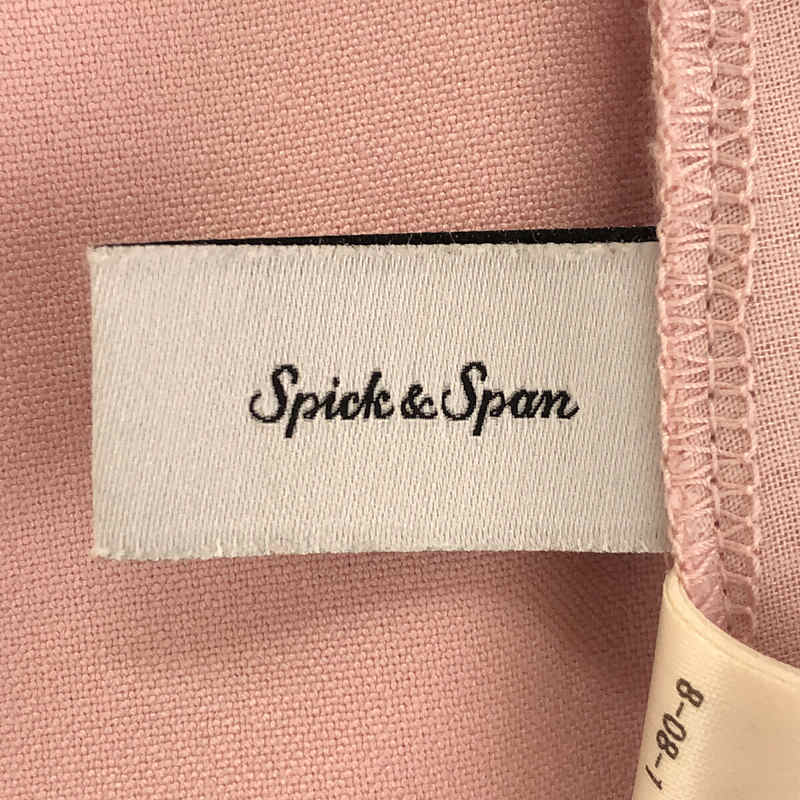 Spick and Span / スピックアンドスパン バックスリットストレートパンツ