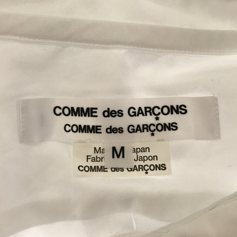 COMME des GARCONS COMME des GARCONS / コムコム ビッグフリルカラー ロングシャツ