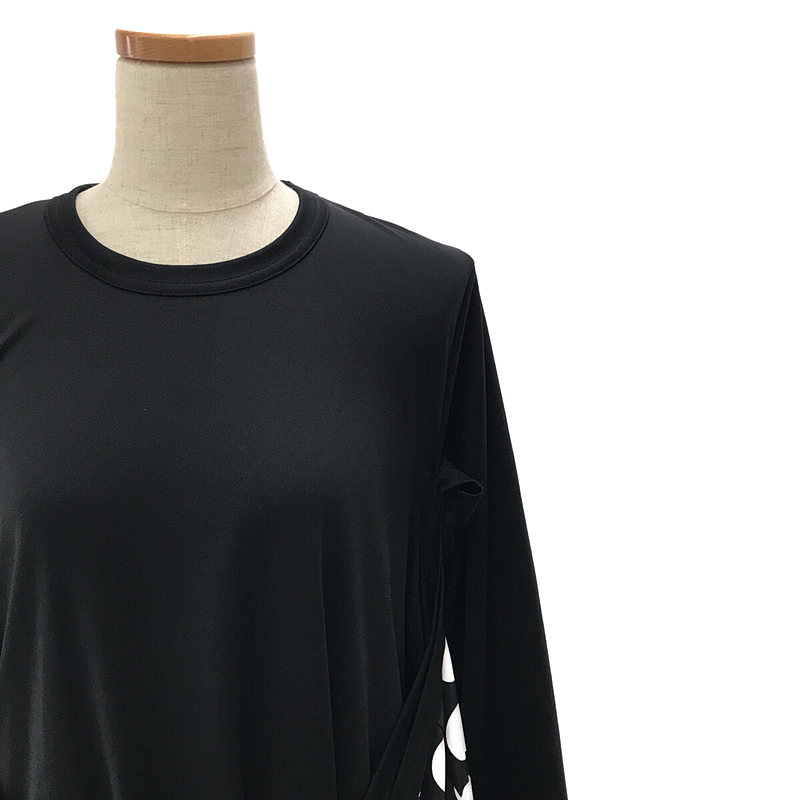 COMME des GARCONS / コムデギャルソン Landscape of Shadow / モノクロームの風景 ポリエステル 変形 レイヤード ドット ワイド ワンピース