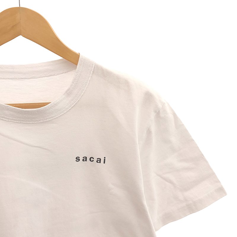 sacai / サカイ AGAIN＆AGAIN＆AGAIN T-SHIRT  / 両面プリント Tシャツ カットソー