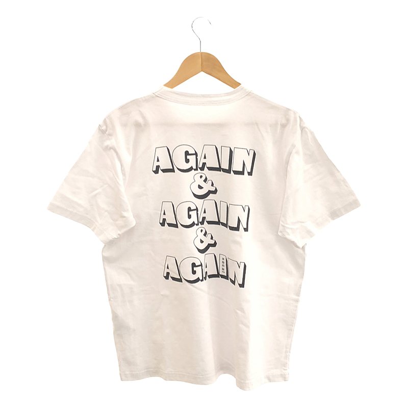 sacai / サカイ AGAIN＆AGAIN＆AGAIN T-SHIRT  / 両面プリント Tシャツ カットソー