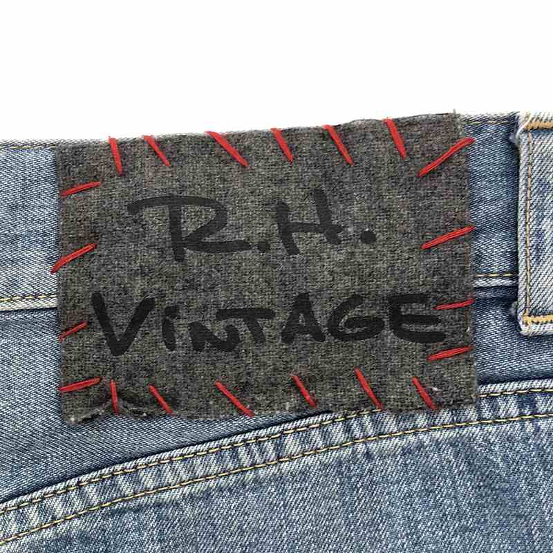 R.H.VINTAGE / ロンハーマンヴィンテージ ハイウエスト ワイド デニムパンツ