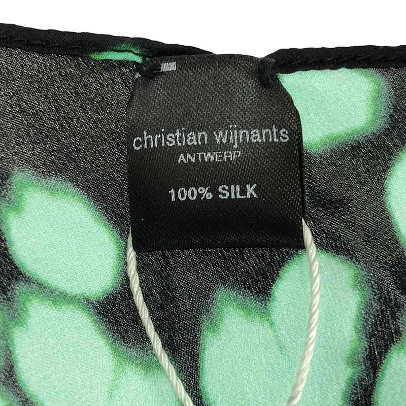 Christian Wijnants / クリスチャンワイナンツ プリント 総柄 シルク ストール