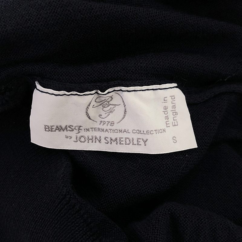 JOHN SMEDLEY / ジョンスメドレー × BEAMS F ビームスエフ別注 シーアイランドコットン モックネック ハイゲージ ニット Tシャツ