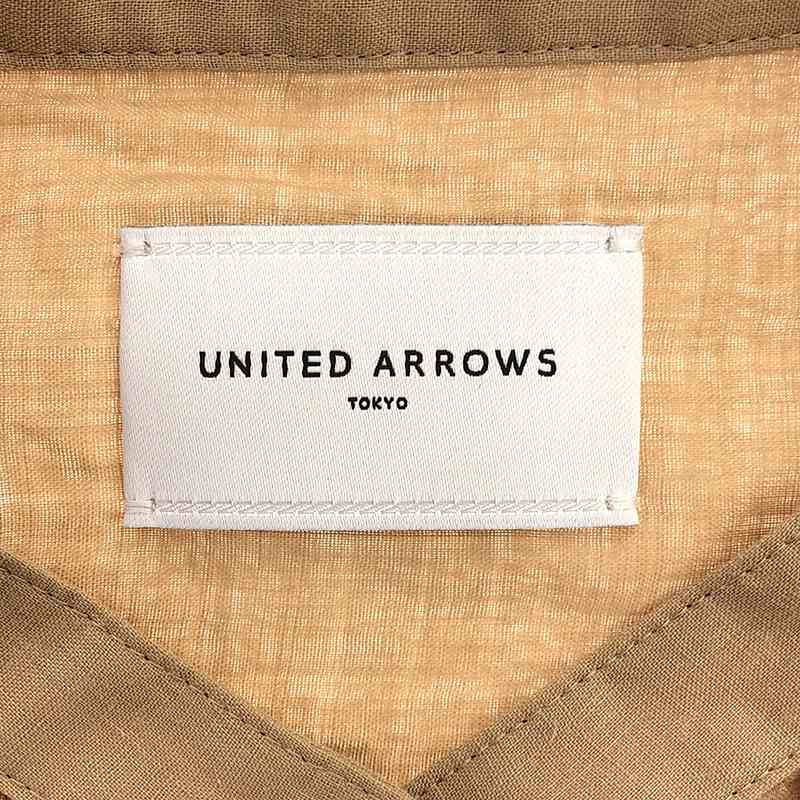 UNITED ARROWS / ユナイテッドアローズ ラミー キャップスリーブブラウス