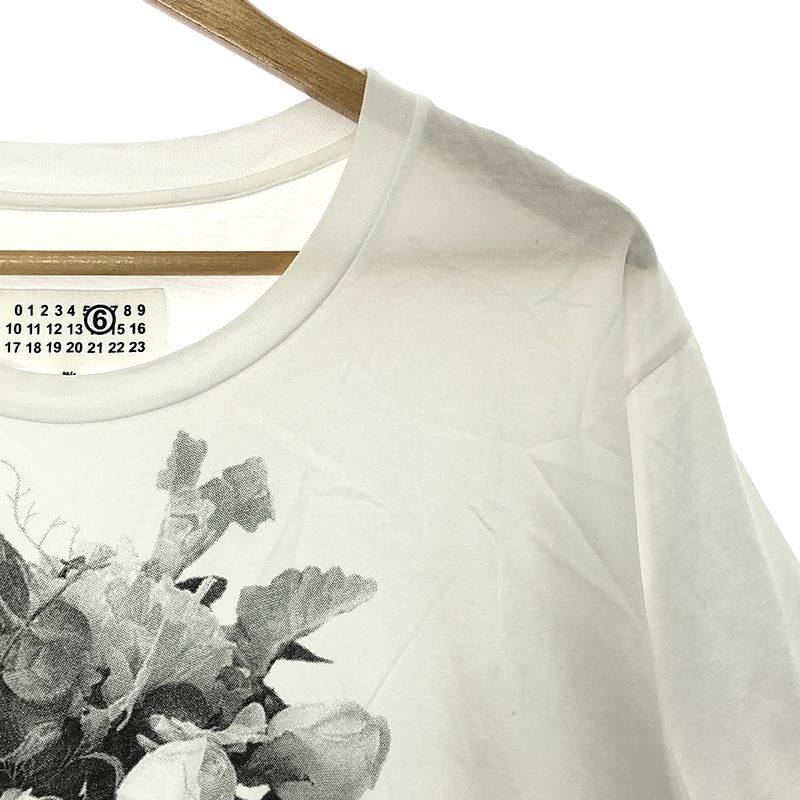 MM6 Maison Margiela / エムエムシックスメゾンマルジェラ フラワープリント クルーネック Tシャツ カットソー