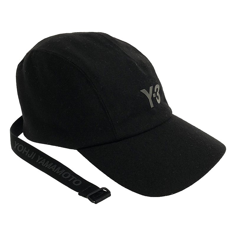 Y-3 / ワイスリー CH1 WOOL CAP / ウール ロゴ キャップ / 帽子 / ユニセックス / サイズ調整可