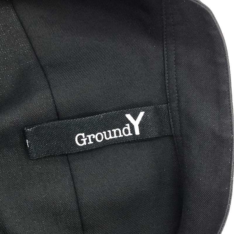 Ground Y / グラウンドワイ Big Sack-cloth Shirt / ビッグサッククロス シャツ コート