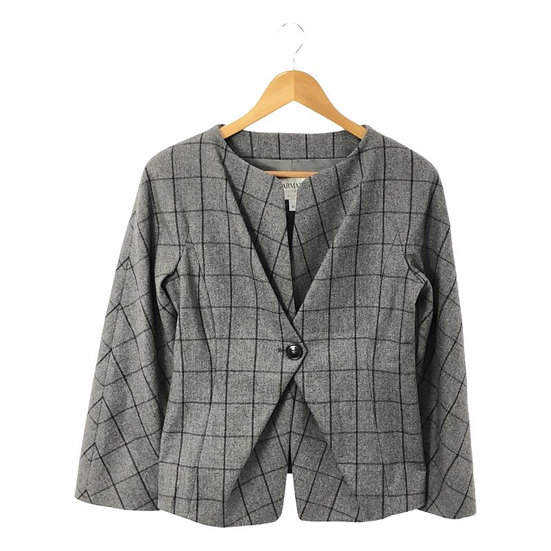 ファー切替 ベロア キルティング ショールカラー ジャケット ファー切替 ベロア キルティング ショールカラー ジャケット