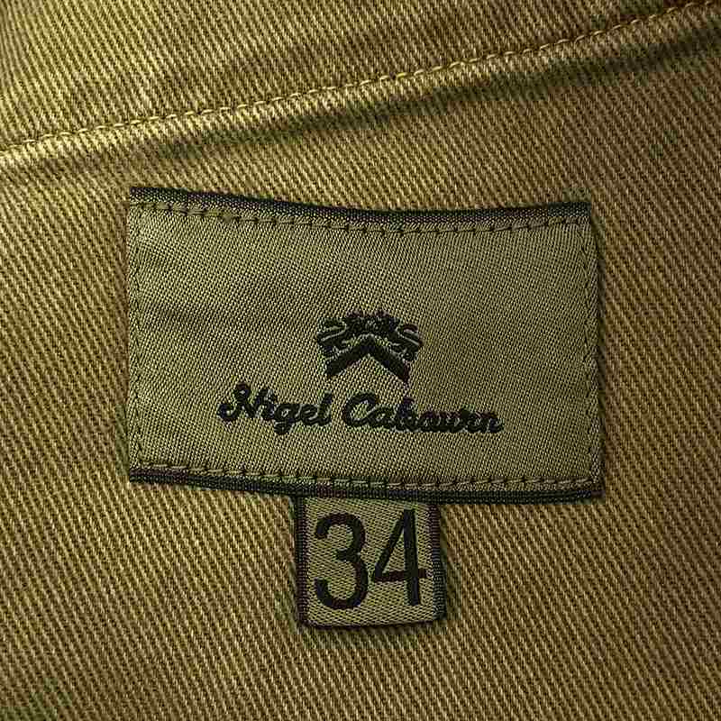 ​NIGEL CABOURN / ナイジェルケーボン シンチバック セルビッチ デニムパンツ