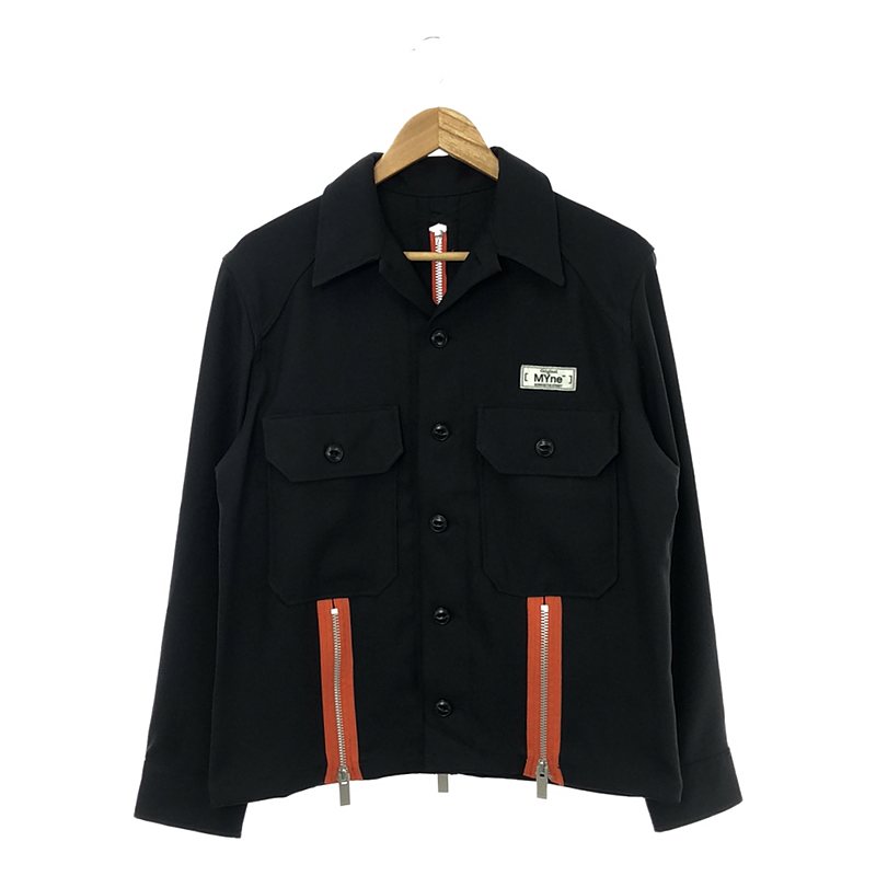 zip jacket shirts / ジップ ジャケット シャツ