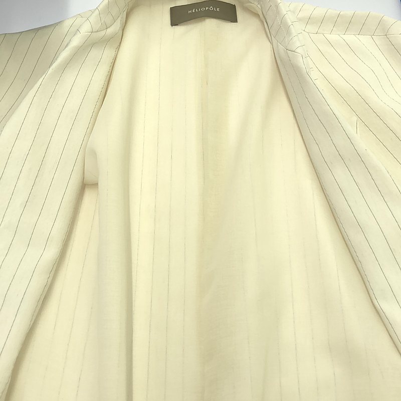 その他 DOUBLE BREASTED GILLET / ダブルブレスト オーバー ジレ ベスト / 総裏地