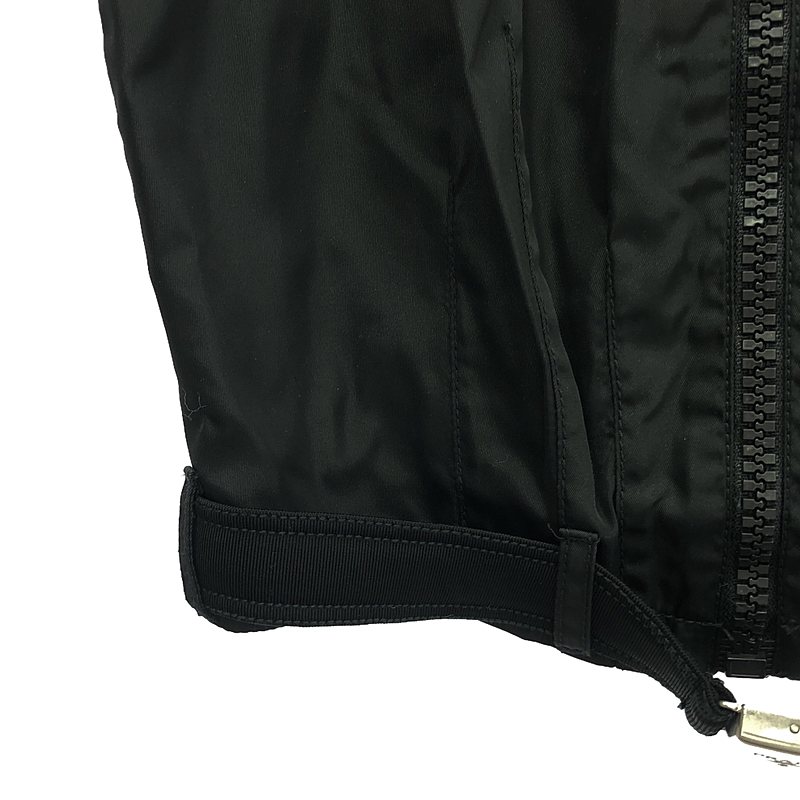 PRADA / プラダ ナイロン フロントジップ ベルト ベスト