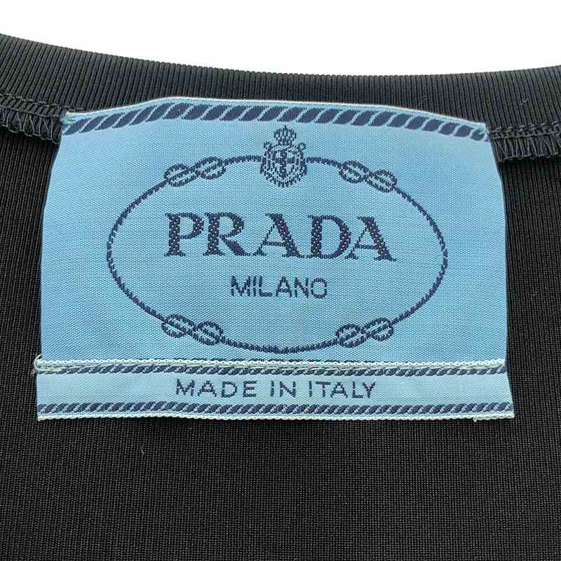 PRADA / プラダ ナイロン フロントジップ ベルト ベスト