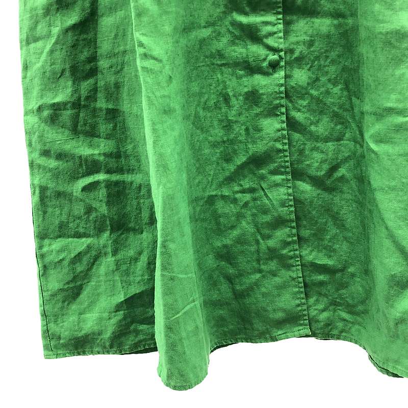 フレンチリネンフロントボタンワンピース | ブランド古着の買取