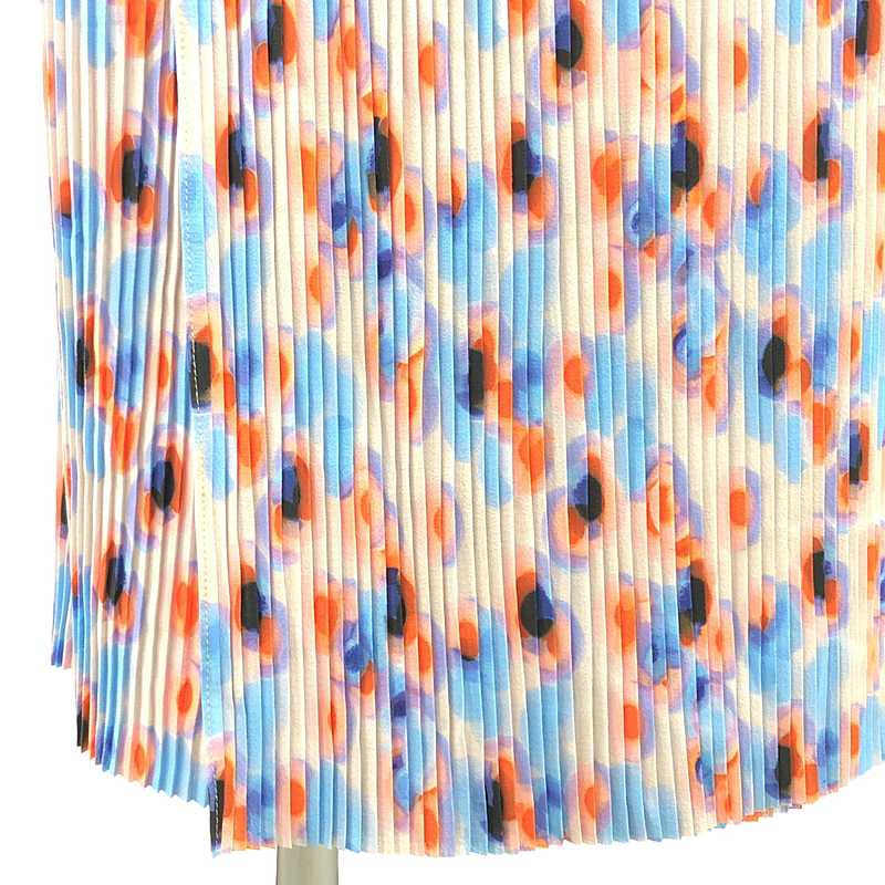 HENRIK VIBSKOV / ヘンリックヴィブスコフ Satellite Plisse Kaftan Blouse Light Moon Flowers ラップスカート