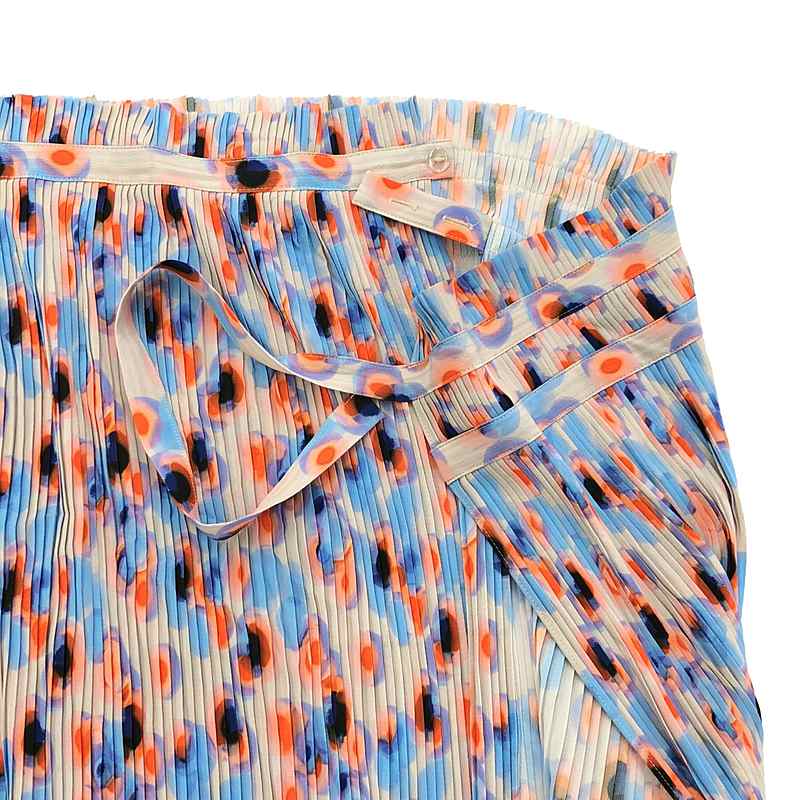 HENRIK VIBSKOV / ヘンリックヴィブスコフ Satellite Plisse Kaftan Blouse Light Moon Flowers ラップスカート