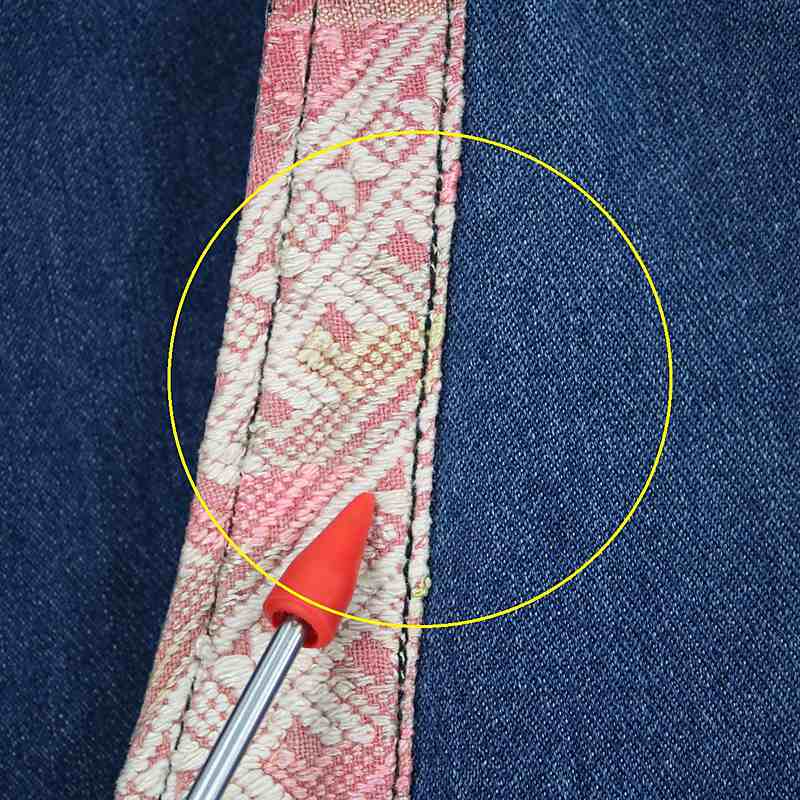 COMME des GARCONS HOMME PLUS / コムデギャルソンオムプリュス エスニック刺繍 切替デニムベスト