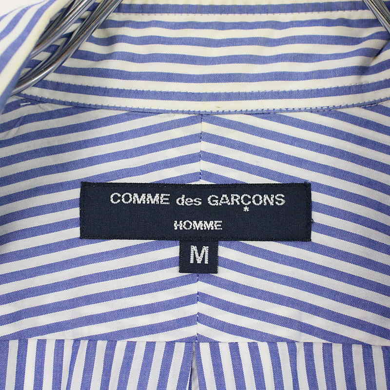 COMME des GARCONS HOMME / コムデギャルソンオム パッチワークデザイン ストライプシャツ