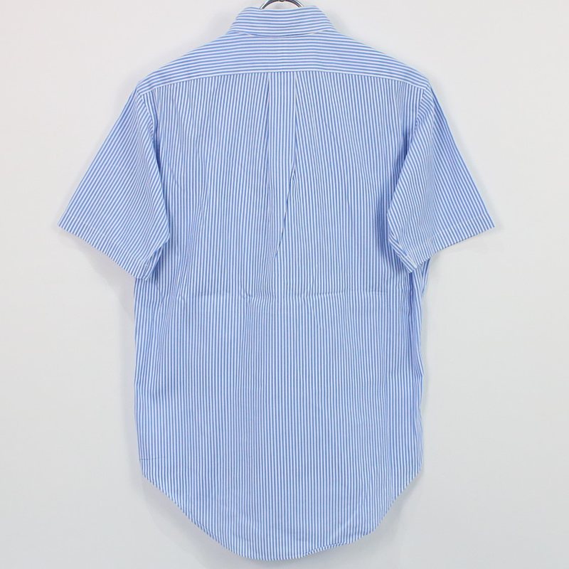 RALPH LAUREN / ラルフローレン CLASSIC FIT ロゴ刺繍 半袖ストライプシャツ