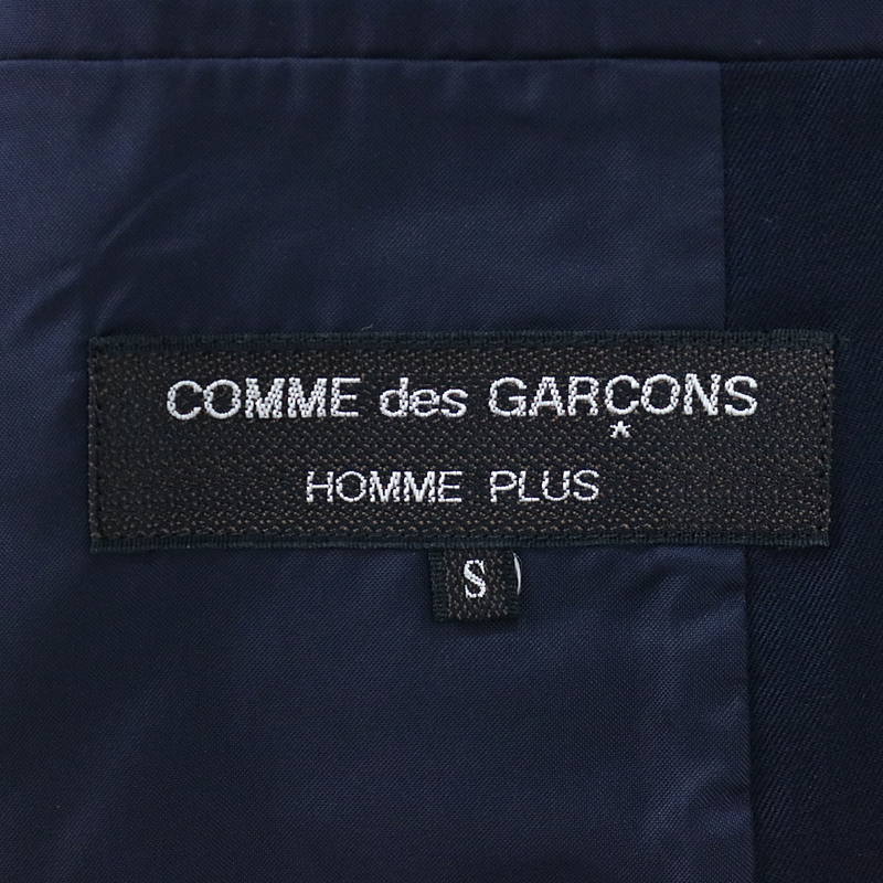 COMME des GARCONS HOMME PLUS / コムデギャルソンオムプリュス ウールギャバ 刺繍デザインテーラードジャケット