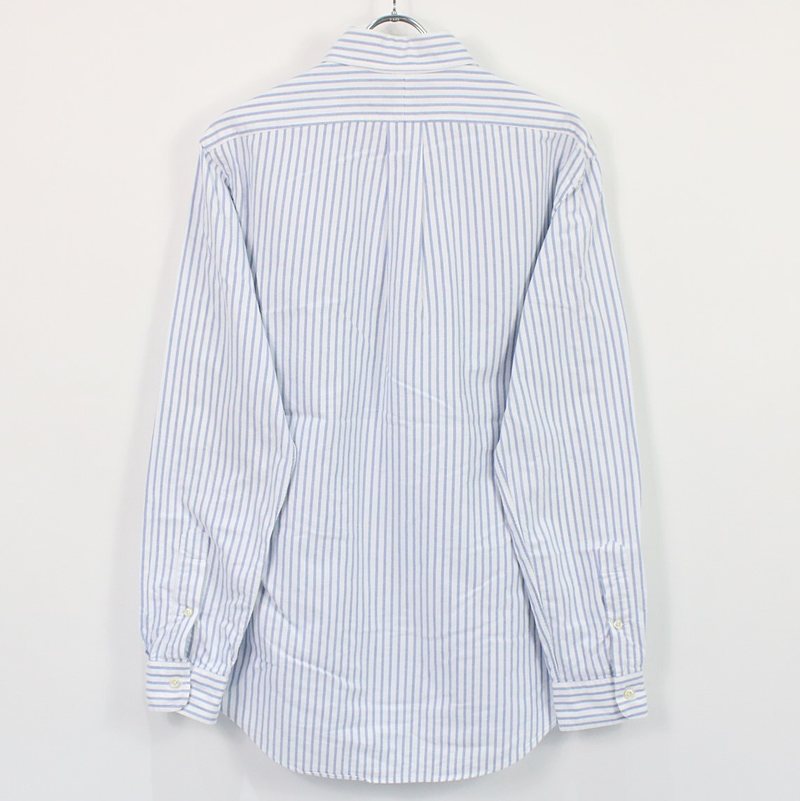 RALPH LAUREN / ラルフローレン ロゴ刺繍オックスフォードストライプボタンダウンシャツ