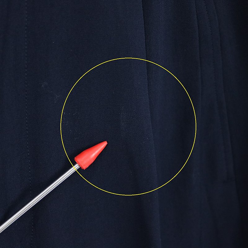 COMME des GARCONS HOMME PLUS / コムデギャルソンオムプリュス ウールギャバ 裾ボタン ツータックスラックス