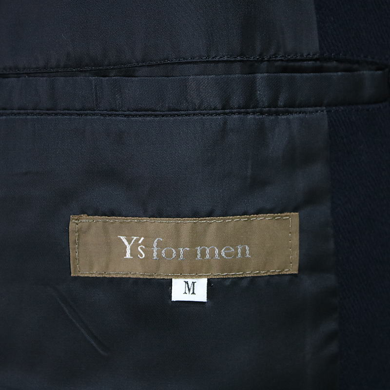 Y's for men / ワイズフォーメン コットンノーカラージャケット