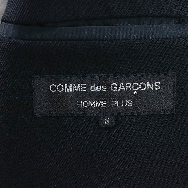 COMME des GARCONS HOMME PLUS / コムデギャルソンオムプリュス ドローコードデザインテーラードジャケット