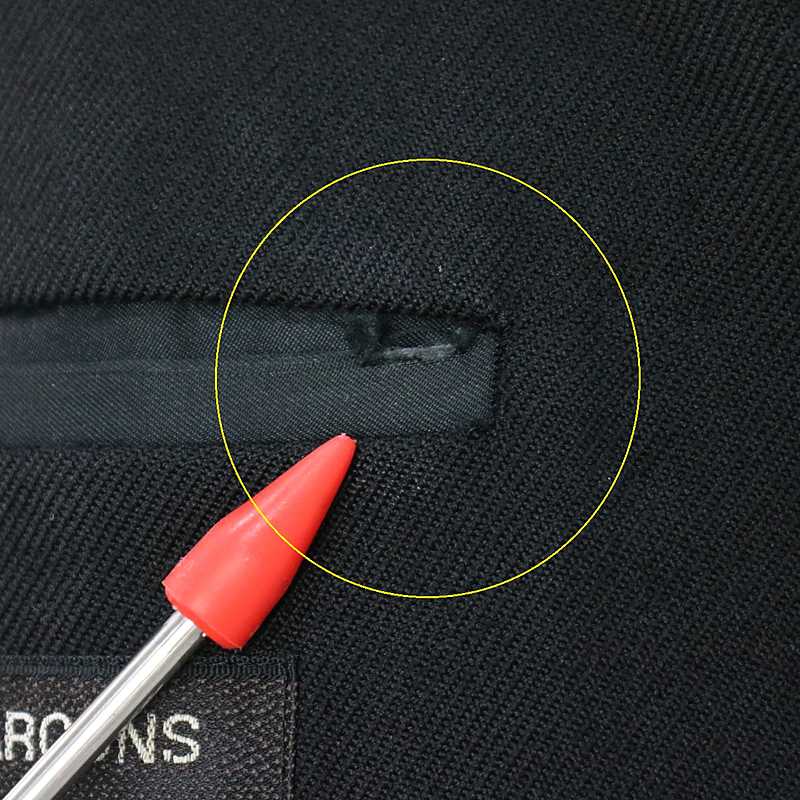 COMME des GARCONS HOMME PLUS / コムデギャルソンオムプリュス ドローコードデザインテーラードジャケット