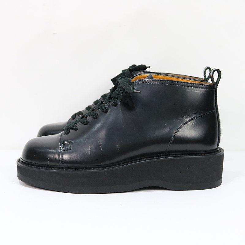 Y's for men / ワイズフォーメン レザー モンキー ブーツ