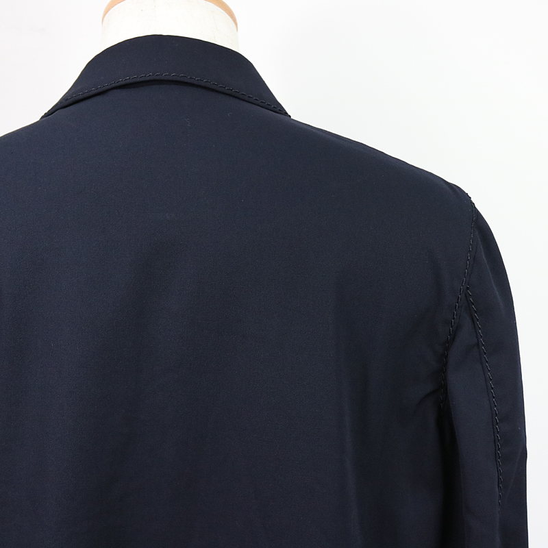 COMME des GARCONS HOMME PLUS / コムデギャルソンオムプリュス ギャバジン ステッチデザインプルオーバージャケット