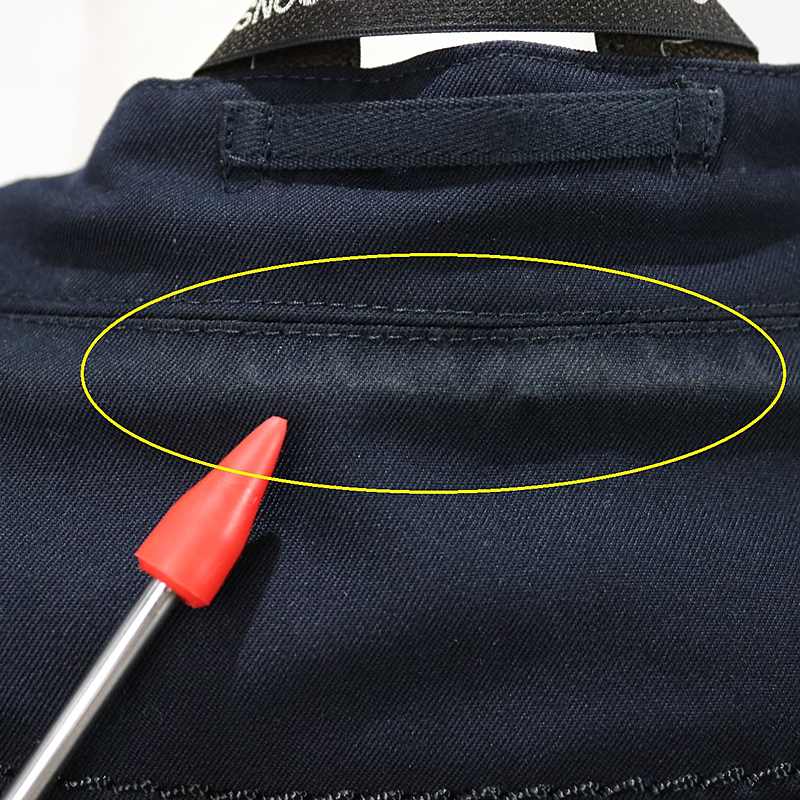 COMME des GARCONS HOMME PLUS / コムデギャルソンオムプリュス ギャバジン ステッチデザインプルオーバージャケット